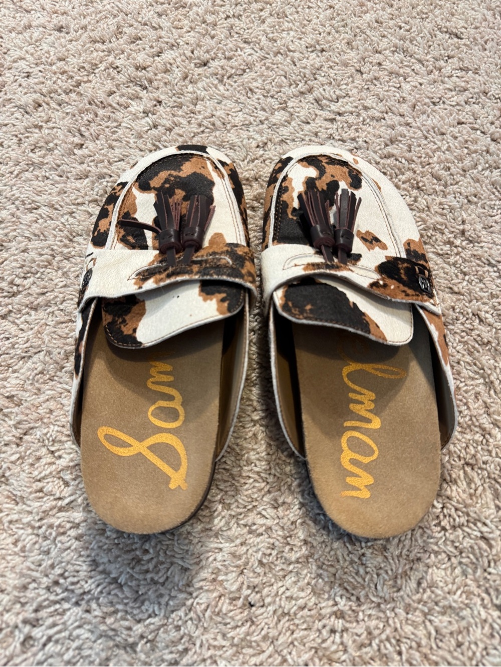 Sam Edelman Astrid Tassel Mules Size 8 - Picture 7 of 10